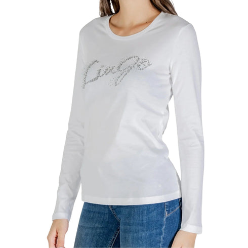 Liu Jo T-shirt T-shirt Donna logo strass S - Francavilla Moda