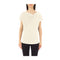 LIU JO T-shirt T-shirt Donna scollo con dettaglio gioiello Panna - Francavilla Moda