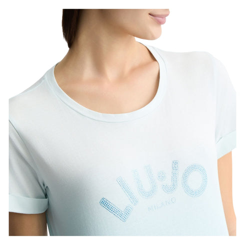 Liu Jo T-shirt T-shirt Donna sfumata con strass XS - Francavilla Moda