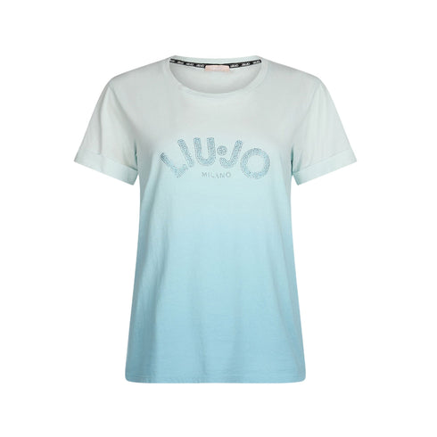 Liu Jo T-shirt T-shirt Donna sfumata con strass XS - Francavilla Moda