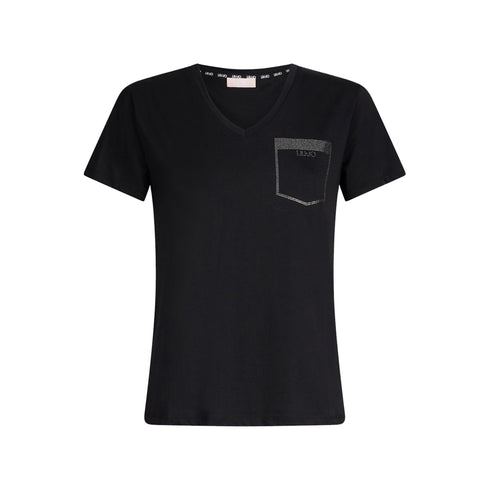 Liu Jo T-shirt T-shirt Donna taschino strass XS P25 - LIU.JOTA5172JS923 - M9278 - XS - Francavilla Moda
