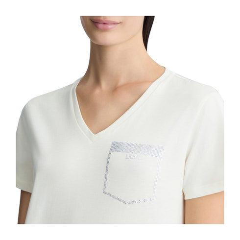 Liu Jo T-shirt T-shirt Donna taschino strass XS - Francavilla Moda