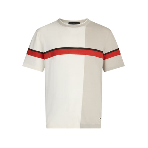 Liu Jo T-shirt T-shirt Uomo Color - block in maglia Panna - Francavilla Moda