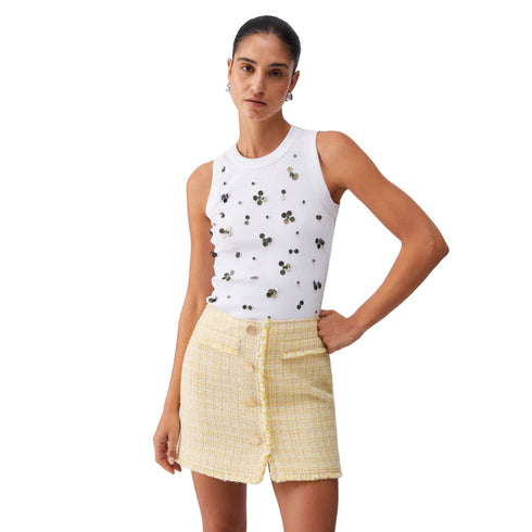 Liu Jo Top Top Donna con applicazioni frontali XS - Francavilla Moda