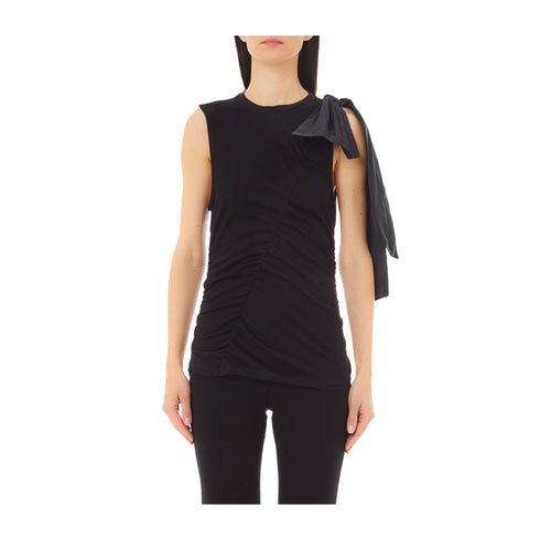 Liu Jo Top Top Donna con fiocco sulla spalla 42 - Francavilla Moda