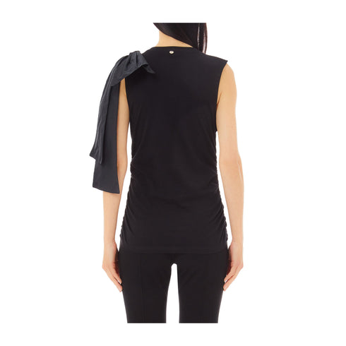Liu Jo Top Top Donna con fiocco sulla spalla 42 - Francavilla Moda