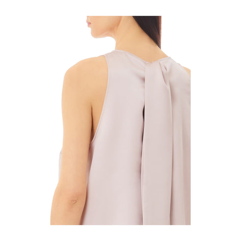 Liu Jo Top Top Donna in raso con fiocco 40 - Francavilla Moda