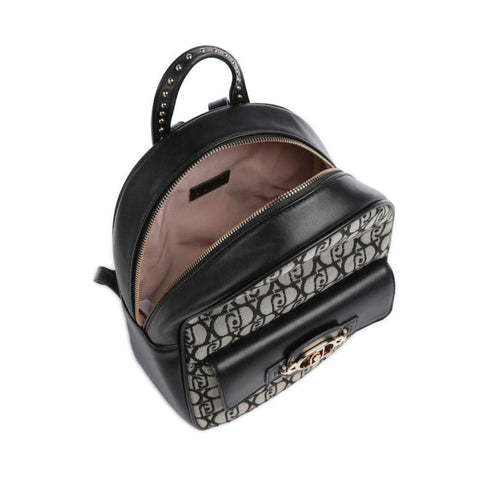 Liu Jo Zaino Zaino Donna con accessorio in metallo Nero - Francavilla Moda