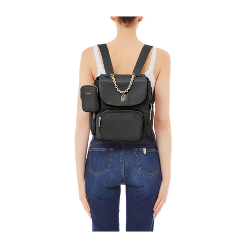 LIU JO Zainetto Zaino Donna con catena e tre tasche UNI - Francavilla Moda