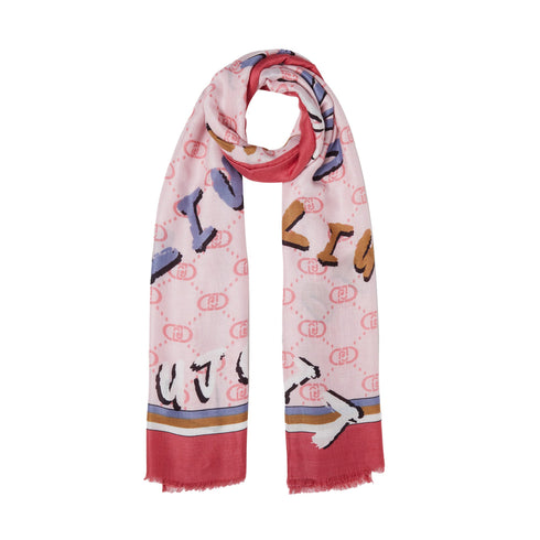 LIU.JO Sciarpa Sciarpa Donna Yvana in misto viscosa Rosa fucsia A24 - LIU.JO2F4099T0300 - 71927 - UNI - Francavilla Moda