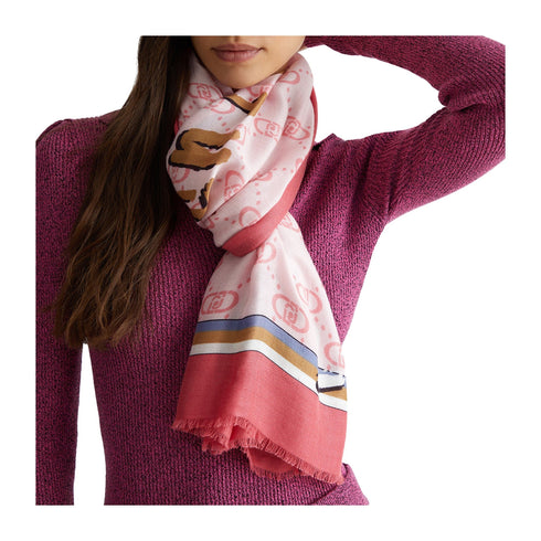 LIU.JO Sciarpa Sciarpa Donna Yvana in misto viscosa Nero A24 - LIU.JO2F4099T0300 - 22222 - UNI - Francavilla Moda