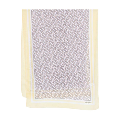 LIU.JO SOFT Stola Foulard Donna con logo LJ all over UNI P26-LIU.JO SOFT2A6039T2745-40636-UNI - Francavilla Moda