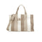 LIU.JO SOFT Borsa a mano LIU.JO SOFT Borsa Tote Donna Striped Canvas Beige UNI - Francavilla Moda