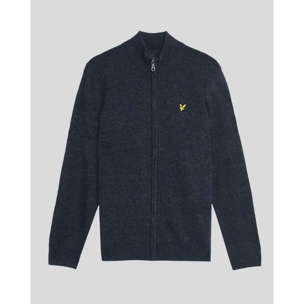 Lyle & Scott Cardigan Cardigan Uomo Lambswool Blend Zip M A25-LYLE&SCOTTKN2102V-Z56-M - Francavilla Moda