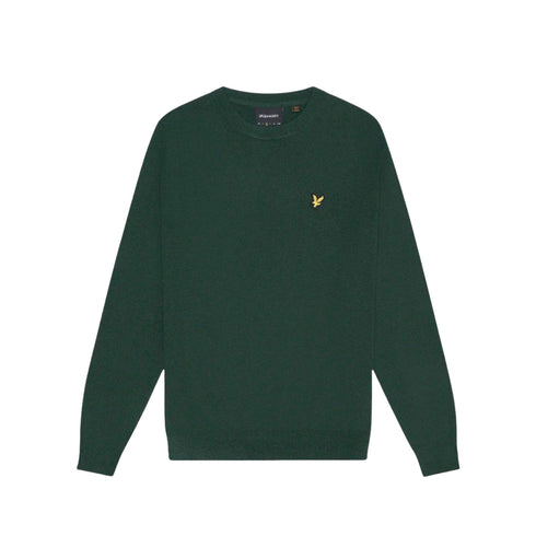 Lyle & Scott Girocollo Maglione Girocollo Uomo tinta unita S A26-LYLE&SCOTTKN2110VC-W486-S - Francavilla Moda