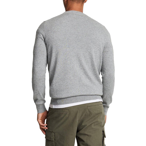 Lyle & Scott Girocollo Maglione Girocollo Uomo tinta unita M A26-LYLE&SCOTTKN2110VC-Y308-M - Francavilla Moda