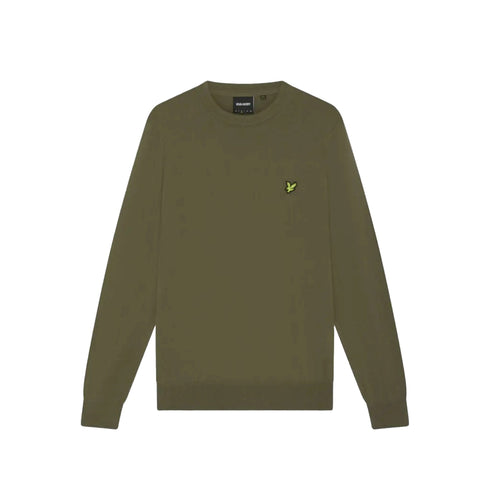 Lyle & Scott Girocollo Maglione Girocollo Uomo tinta unita M A26-LYLE&SCOTTKN2110VC-X569-M - Francavilla Moda