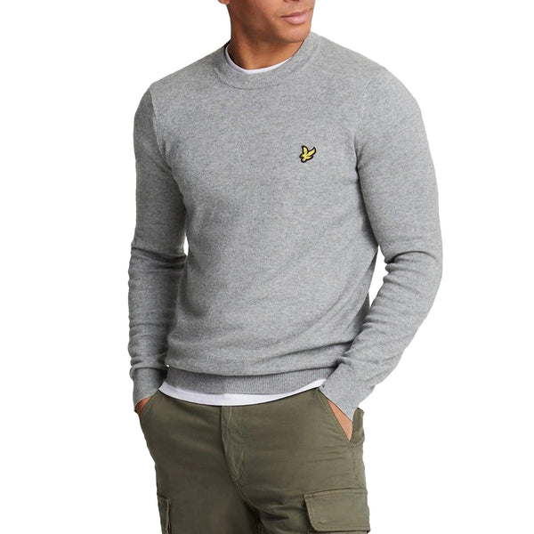 Lyle & Scott Girocollo Maglione Girocollo Uomo tinta unita S - Francavilla Moda