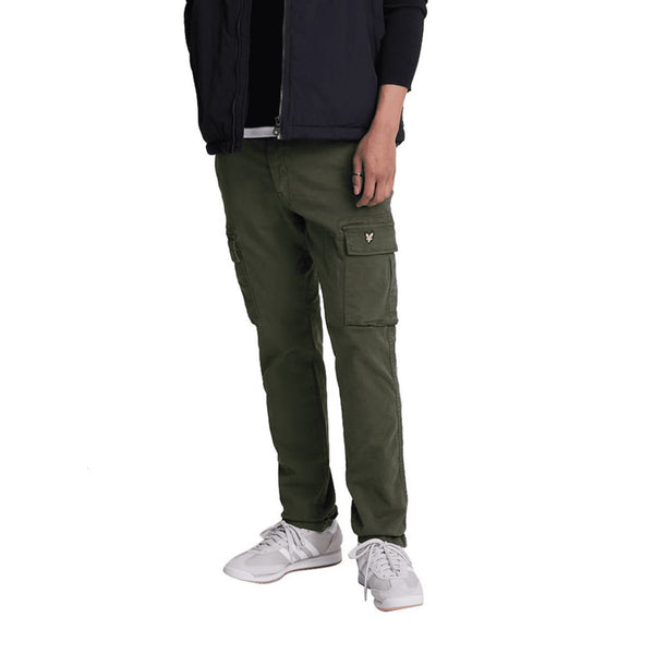 Lyle & Scott Pantaloni Pantaloni cargo con logo eagle 32 A25-LYLE&SCOTTTR2109ITA-077-32 - Francavilla Moda