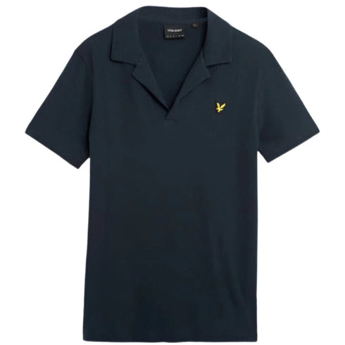 Lyle & Scott Polo Polo Uomo in misto lino e cotone Dark navy P25 - LYLE&SCOTTSP2217V - Z271 - S - Francavilla Moda