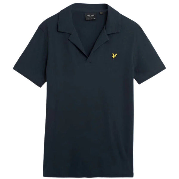 Lyle & Scott Polo Polo Uomo in misto lino e cotone Dark navy P25 - LYLE&SCOTTSP2217V - Z271 - S - Francavilla Moda