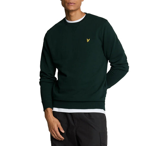Lyle&Scott Felpa girocollo Felpa Uomo Crew Neck con logo M P25 - LYLE&SCOTTML424VOG - W486 - M - Francavilla Moda