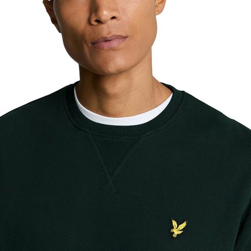 Lyle&Scott Felpa girocollo Felpa Uomo Crew Neck con logo M P25 - LYLE&SCOTTML424VOG - W486 - M - Francavilla Moda