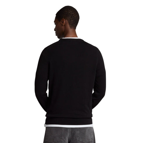 LYLE&SCOTT Pullover Maglione uomo girocollo in cotone S P26-LYLE&SCOTTKN2136V-Z865-S - Francavilla Moda