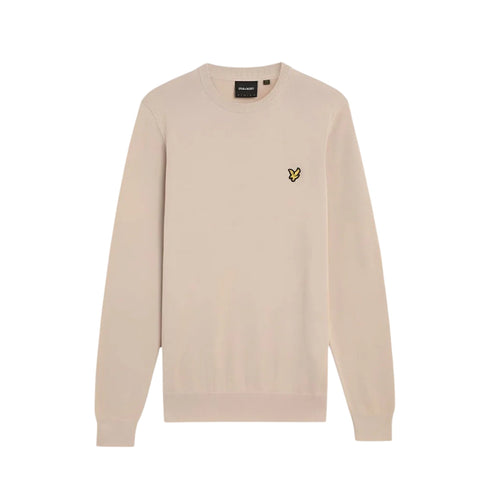 LYLE&SCOTT Pullover Maglione uomo girocollo in cotone S P26-LYLE&SCOTTKN2136V-W870-S - Francavilla Moda