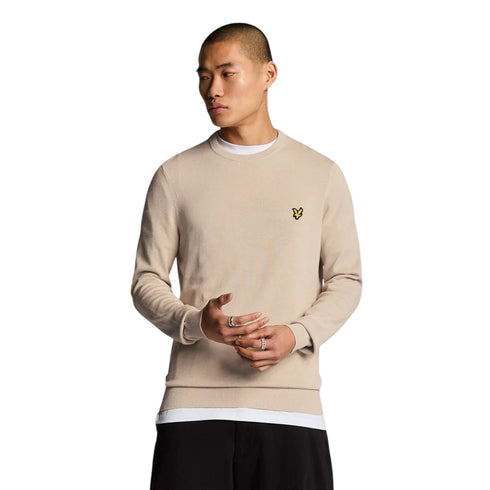 LYLE&SCOTT Pullover Maglione uomo girocollo in cotone S P26-LYLE&SCOTTKN2136V-Z271-S - Francavilla Moda