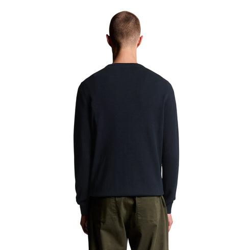 LYLE&SCOTT Pullover Maglione uomo girocollo in cotone S P26-LYLE&SCOTTKN2136V-Z865-S - Francavilla Moda