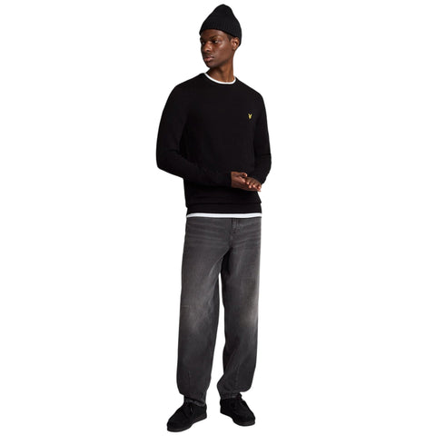 LYLE&SCOTT Pullover Maglione uomo girocollo in cotone S P26-LYLE&SCOTTKN2136V-Z865-S - Francavilla Moda