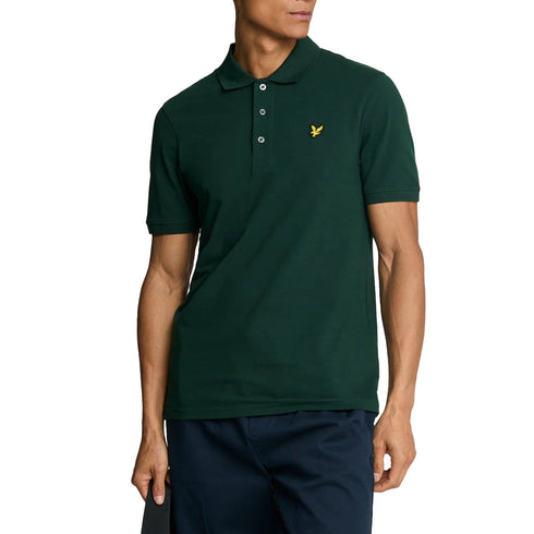 Lyle&Scott Polo Polo Uomo Plain tre bottoni S P25 - LYLE&SCOTTSP400VOG - W486 - S - Francavilla Moda