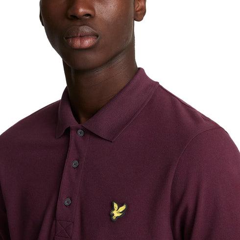 Lyle&Scott Polo Polo Uomo Plain tre bottoni S P25 - LYLE&SCOTTSP400VOG - Z562 - S - Francavilla Moda