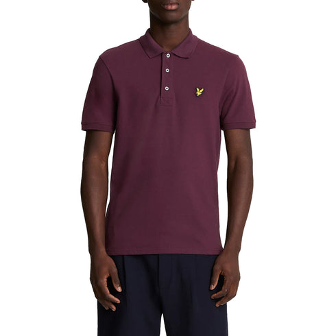 Lyle&Scott Polo Polo Uomo Plain tre bottoni S P25 - LYLE&SCOTTSP400VOG - Z562 - S - Francavilla Moda
