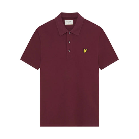 Lyle&Scott Polo Polo Uomo Plain tre bottoni S P25 - LYLE&SCOTTSP400VOG - Z562 - S - Francavilla Moda