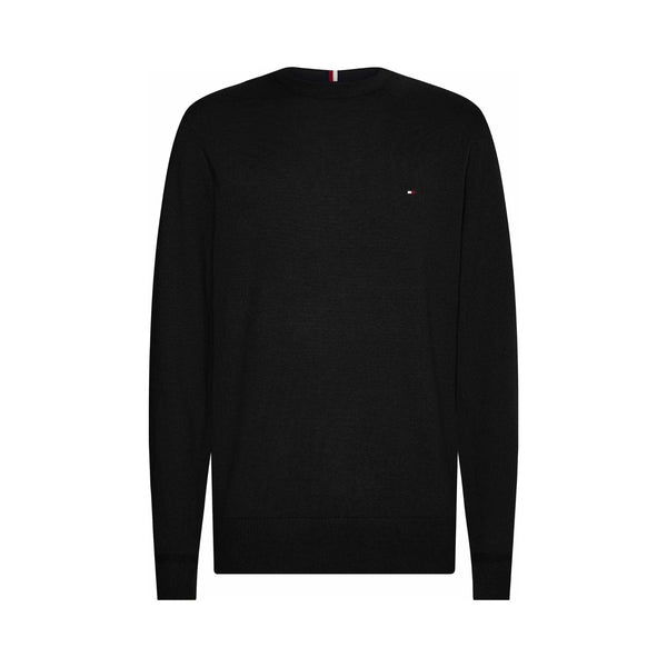 Maglia Uomo con logo sul petto e finiture a costine