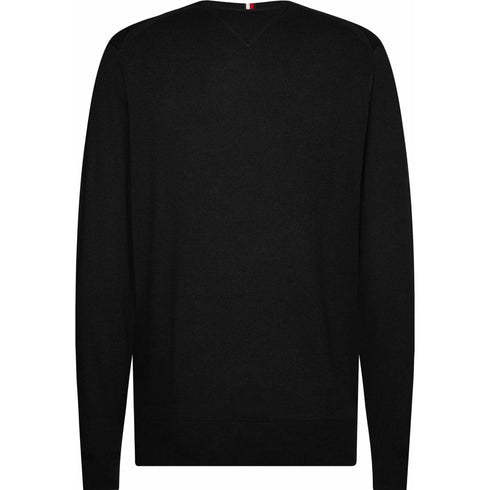 Maglia Uomo con logo sul petto e finiture a costine
