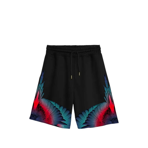 Marcelo Burlon County of Milan Bermuda Bermuda Uomo con stampa fenice laterale XS - Francavilla Moda