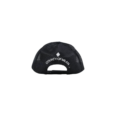 Marcelo Burlon County of Milan Cappello Cappello Uomo con pannello rete sul retro UNI - Francavilla Moda