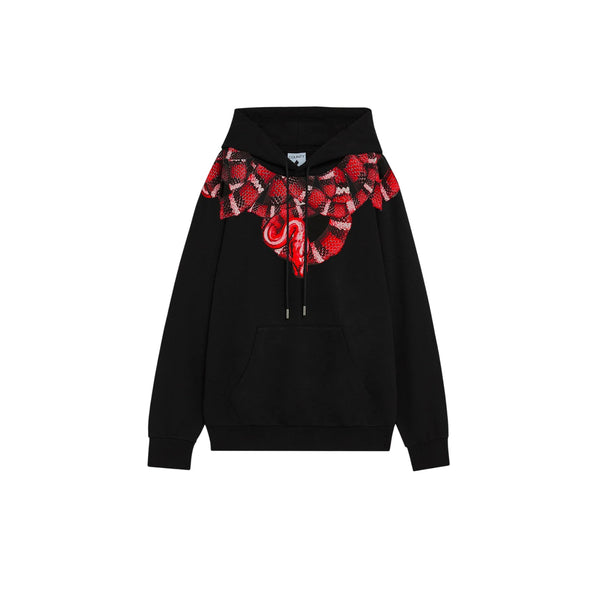 Marcelo Burlon County of Milan Felpa cappuccio Felpa Cappuccio Con Stampa Serpenti XS - Francavilla Moda
