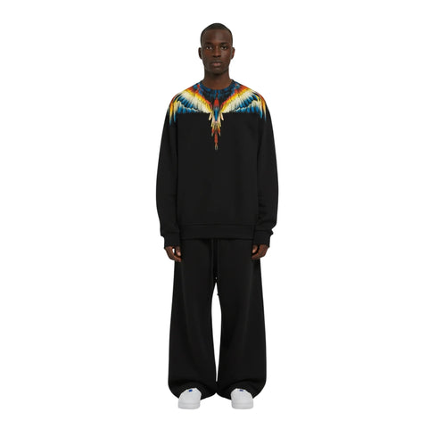 Marcelo Burlon County of Milan Felpa giro Felpa Girocollo Con Stampa Aquila XS - Francavilla Moda