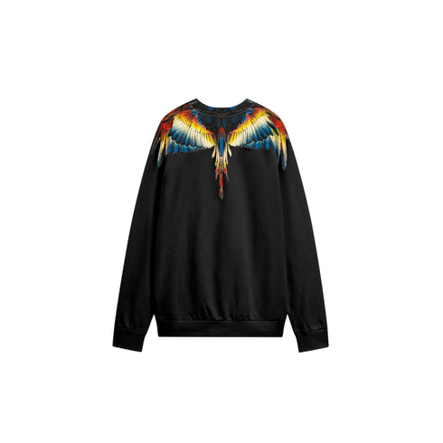 Marcelo Burlon County of Milan Felpa giro Felpa Girocollo Con Stampa Aquila XS - Francavilla Moda