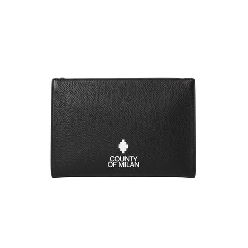Marcelo Burlon County of Milan Pochette Pochette Uomo con logo a contrasto UNI - Francavilla Moda