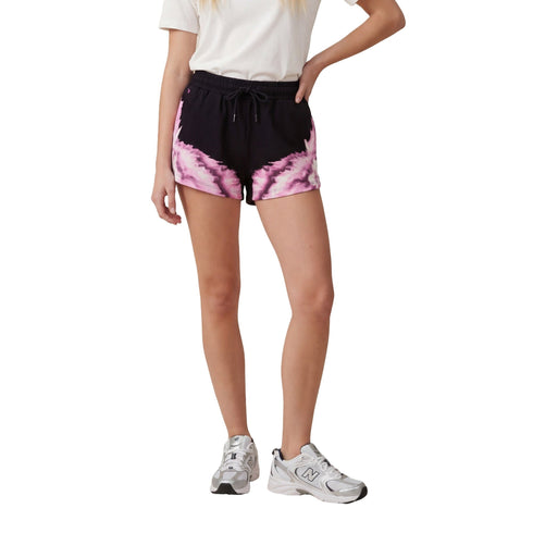 Marcelo Burlon County of Milan Shorts Shorts Donna con decorazione fenice XS P26-COUNTY OF MILAN26ECM30105-NERO-XS - Francavilla Moda