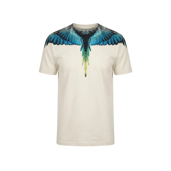 Marcelo Burlon County of Milan T-shirt T-shirt County Of Milan Uomo Cotone Grafica Ali XS P26-COUNTY OF MILANS6CMMAPH022-412-XS - Francavilla Moda