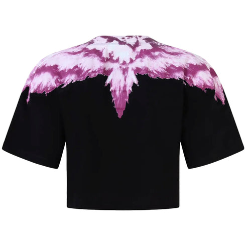 Marcelo Burlon County of Milan T-shirt T-shirt Donna dal taglio cropped con fenice XS - Francavilla Moda