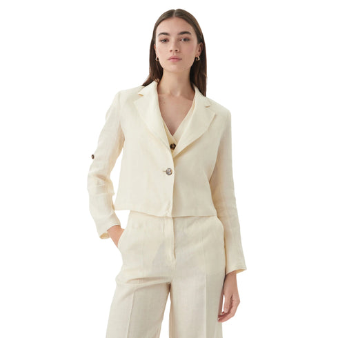 Marella Giacca Giacca Donna dal taglio cropped 42 - Francavilla Moda