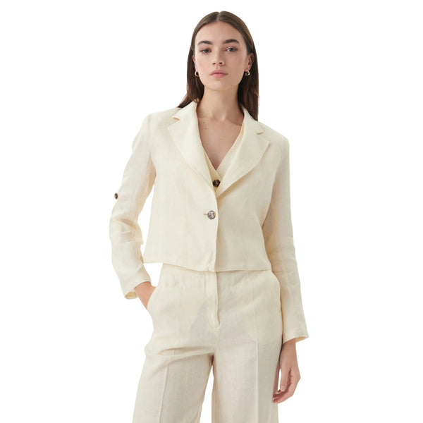 Marella Giacca Giacca Donna dal taglio cropped 42 - Francavilla Moda