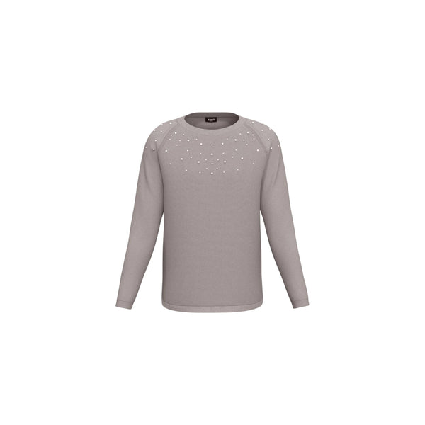 Marella Maglia Maglia Donna con perle decorative S - Francavilla Moda